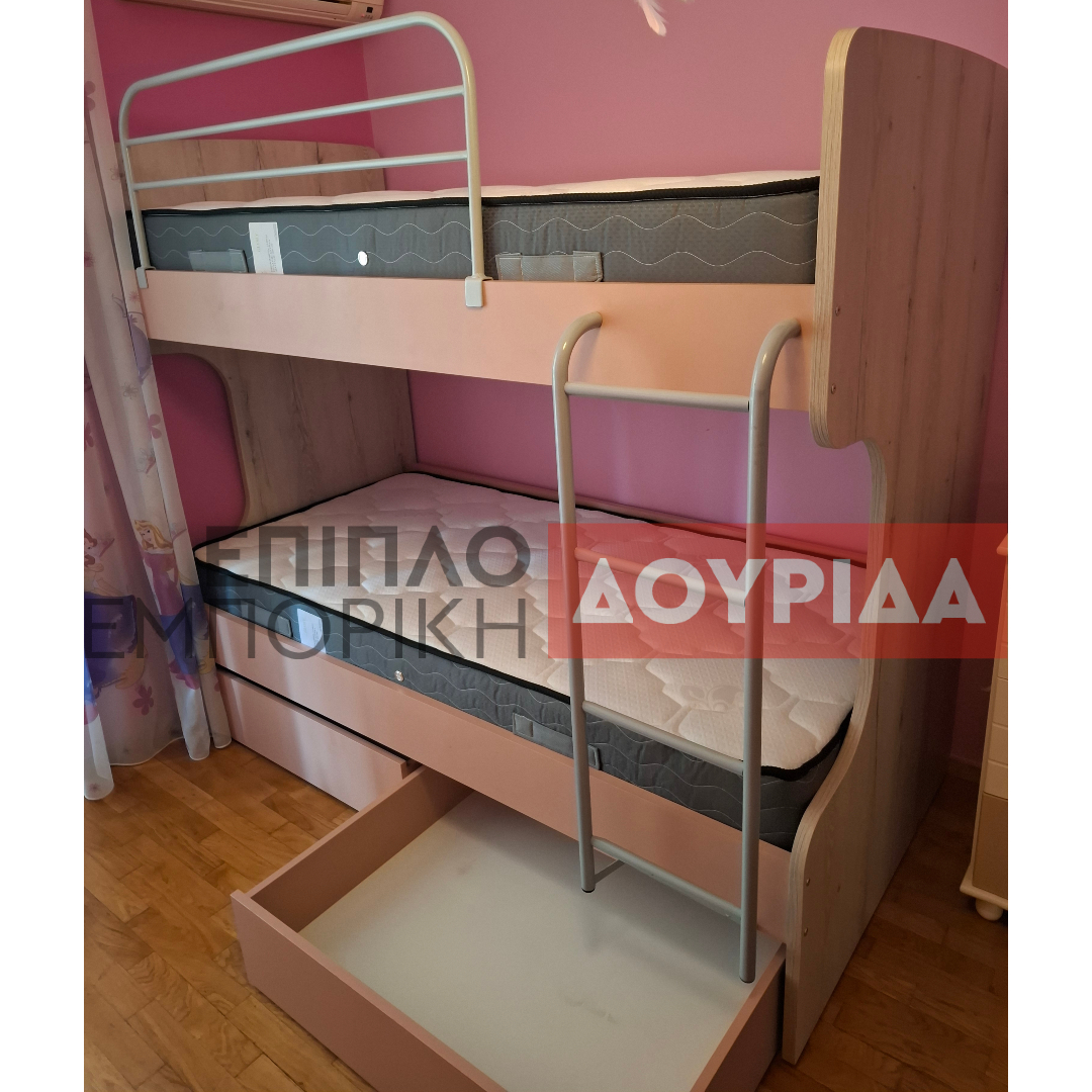 Ν22Μ Κρεβάτι κουκέτα Ημικύκλιο - Image 6