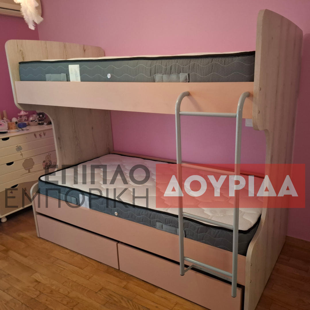 Ν22Μ Κρεβάτι κουκέτα Ημικύκλιο - Image 4