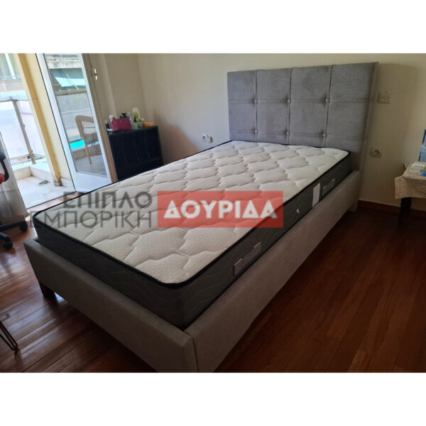 Ν62 Κρεβάτι ντυμένο με ύφασμα - Image 8