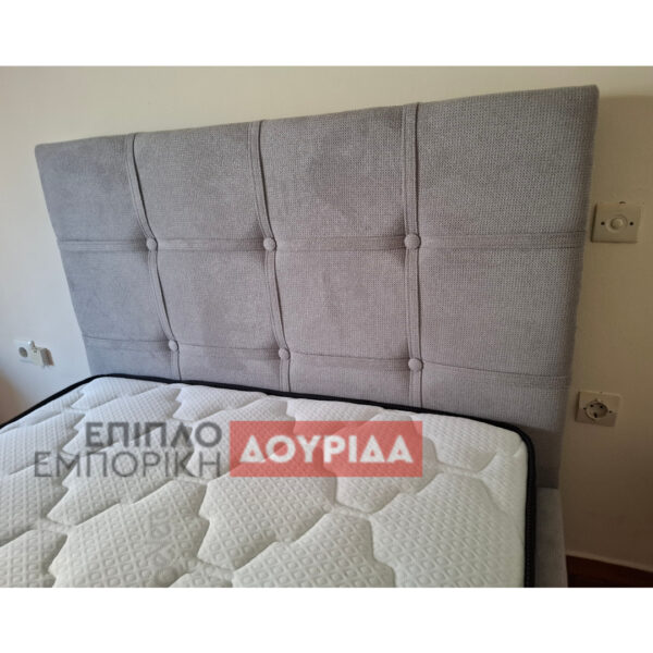 Ν62 Κρεβάτι ντυμένο με ύφασμα - Image 9