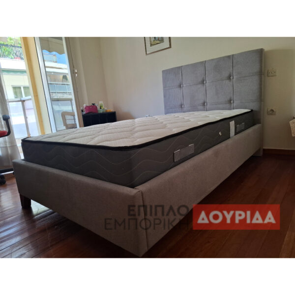 Ν62 Κρεβάτι ντυμένο με ύφασμα - Image 10