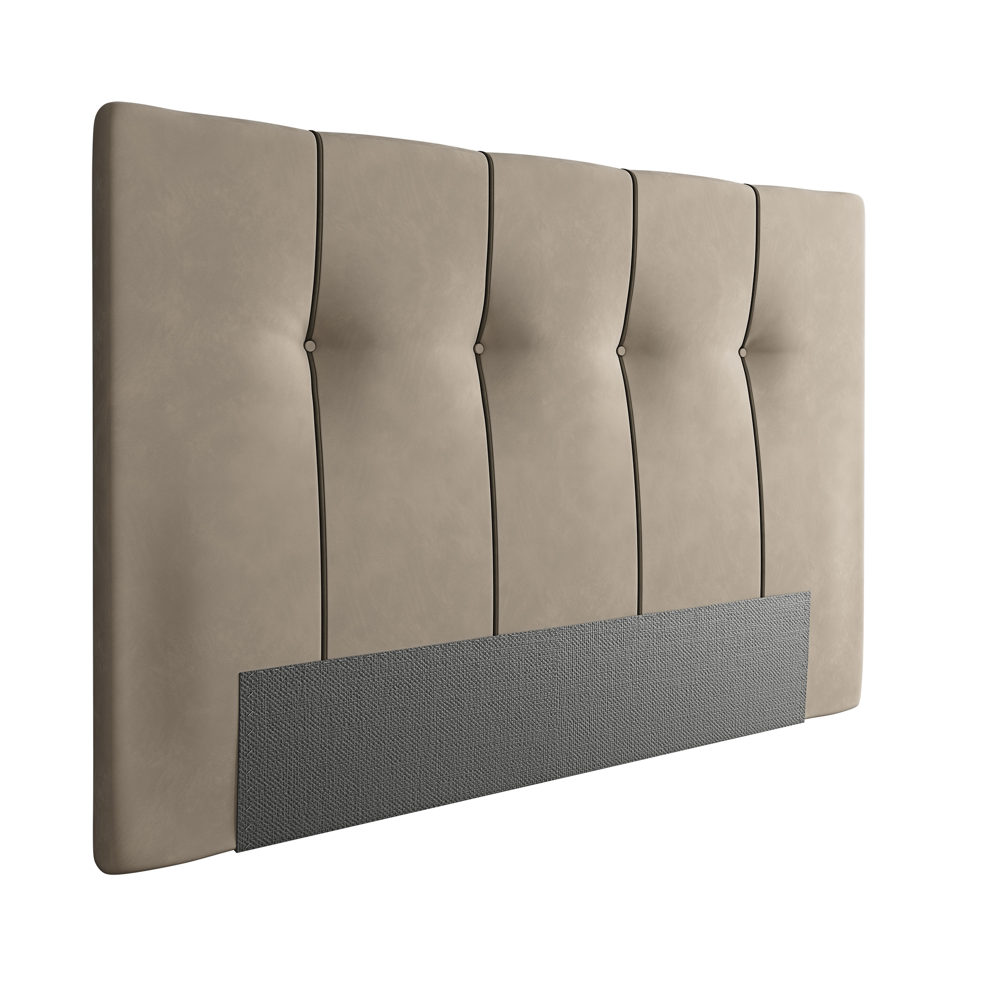 N04 Κρεβάτι Erato - με ύφασμα - Image 2